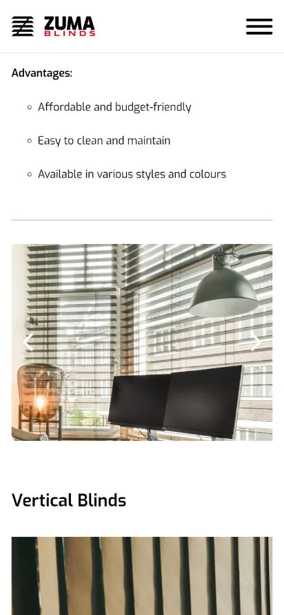 Zumablinds Mobile 3