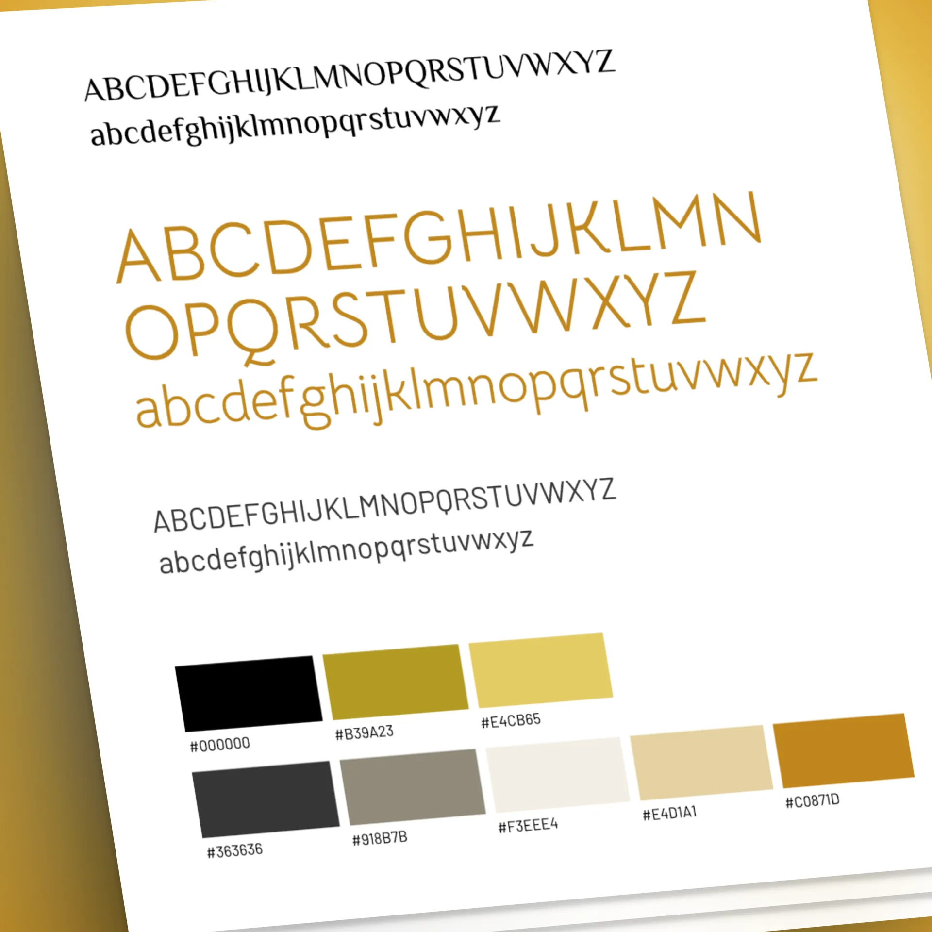 Apsara Print Fonts And Colours 2