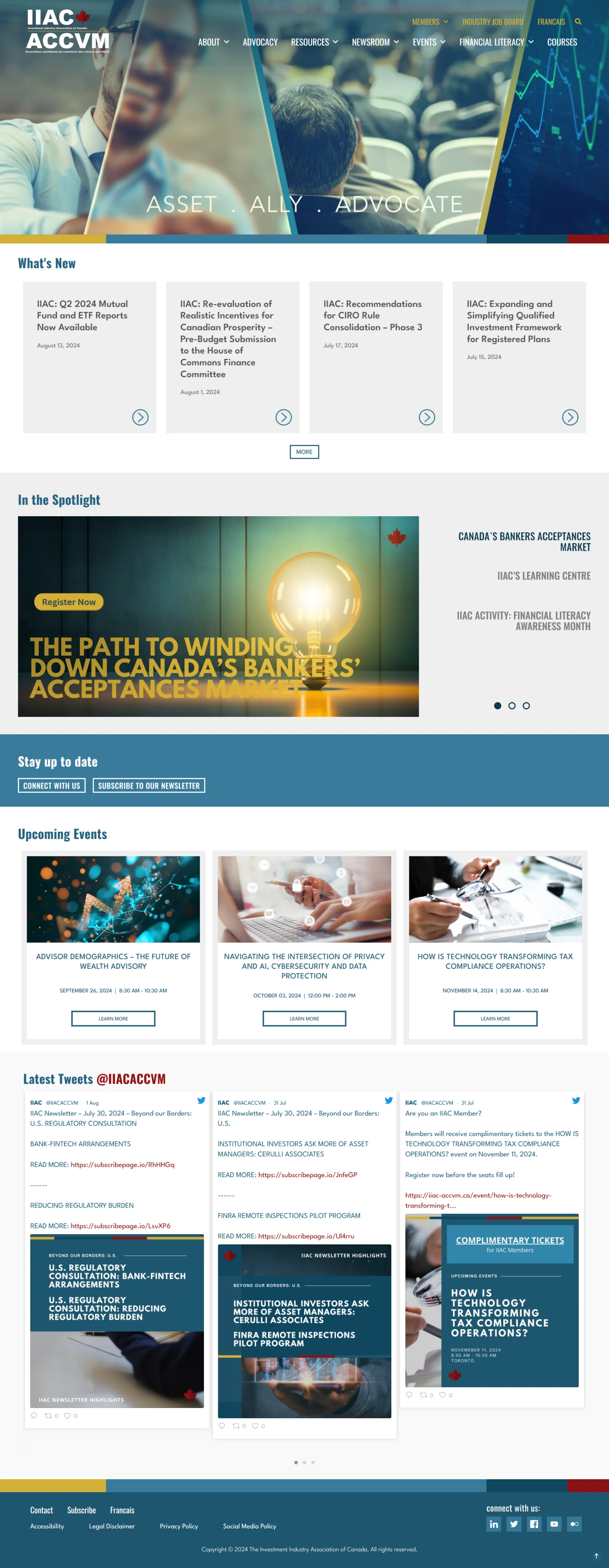 A website design with a blue background. | Triple Dub Media