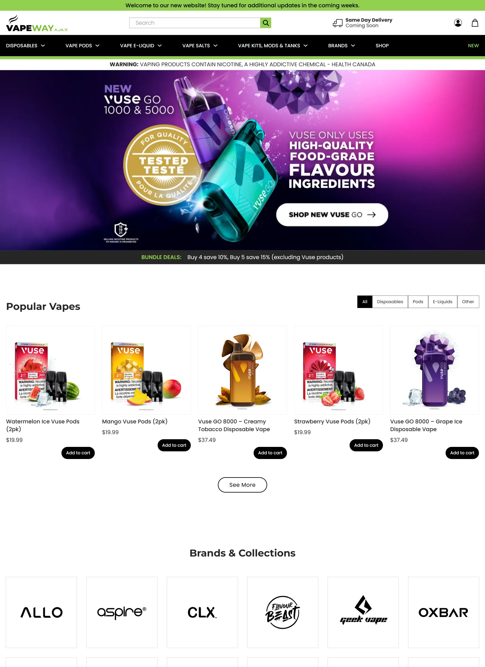 Vapeway Desktop