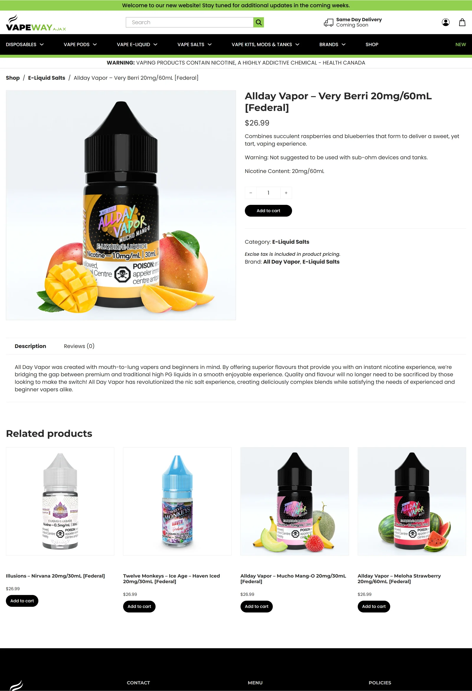 Vapeway Desktop
