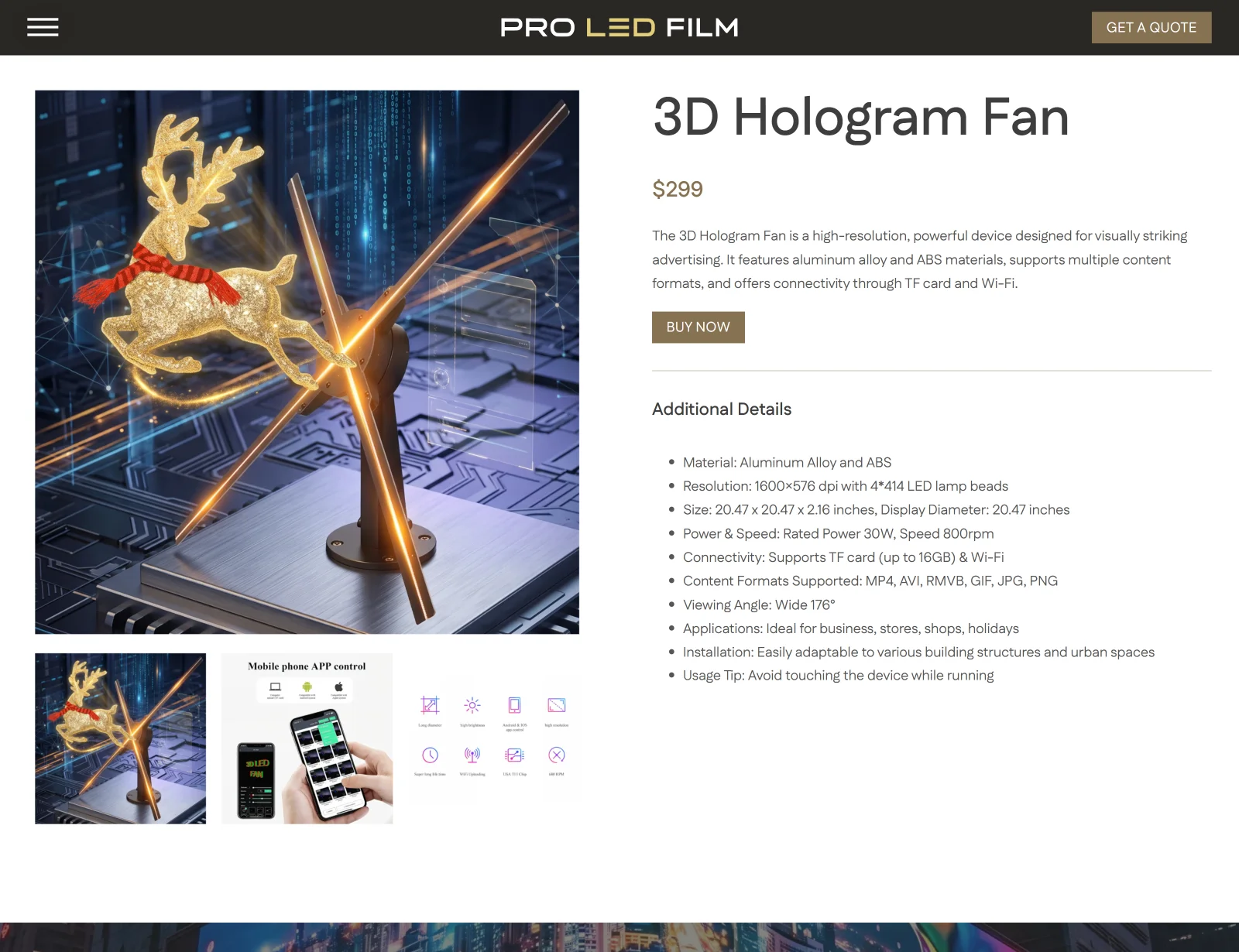 Pro LED Film Desktop