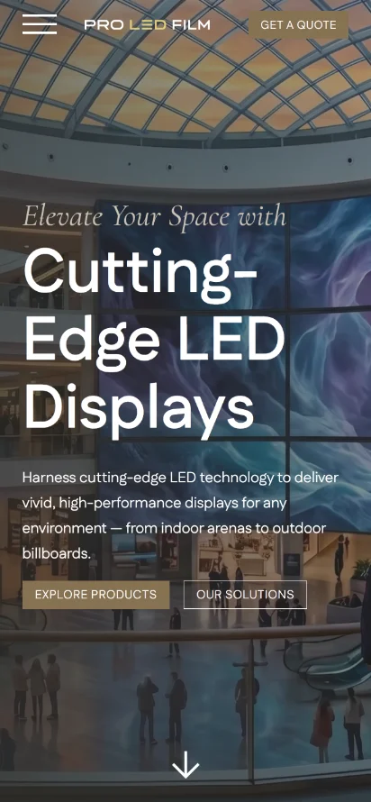 Pro LED Film Mobile